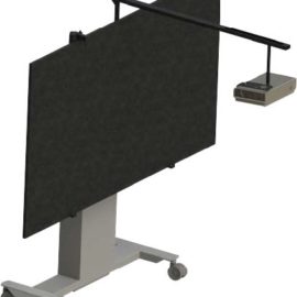 Uchwyt do zamocowania tablicy interaktywnej i projektora do stojaków z serii Mobilift – MBL -SHRT-100