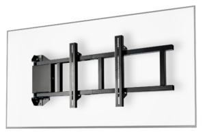 Zmotoryzowany uchwyt TV na ścianę z obrotem 180 stopni – Swing Mount