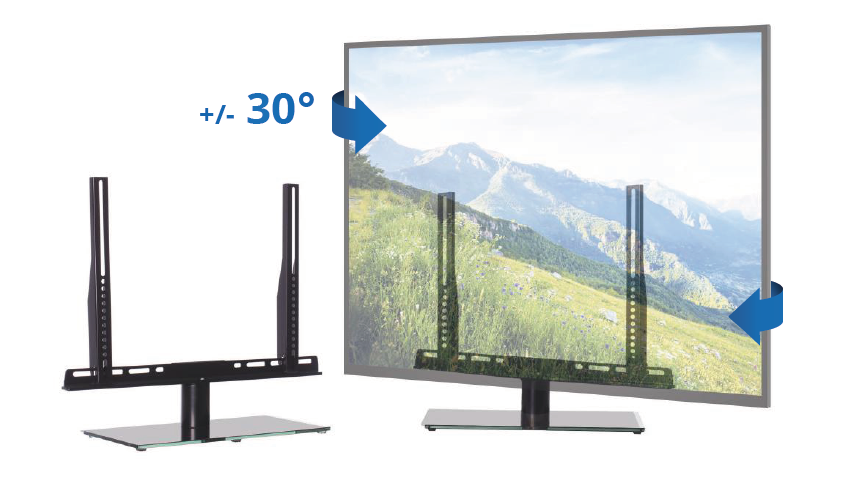 manualnie obracany stojak do telewizora tv stand nm sabaj system