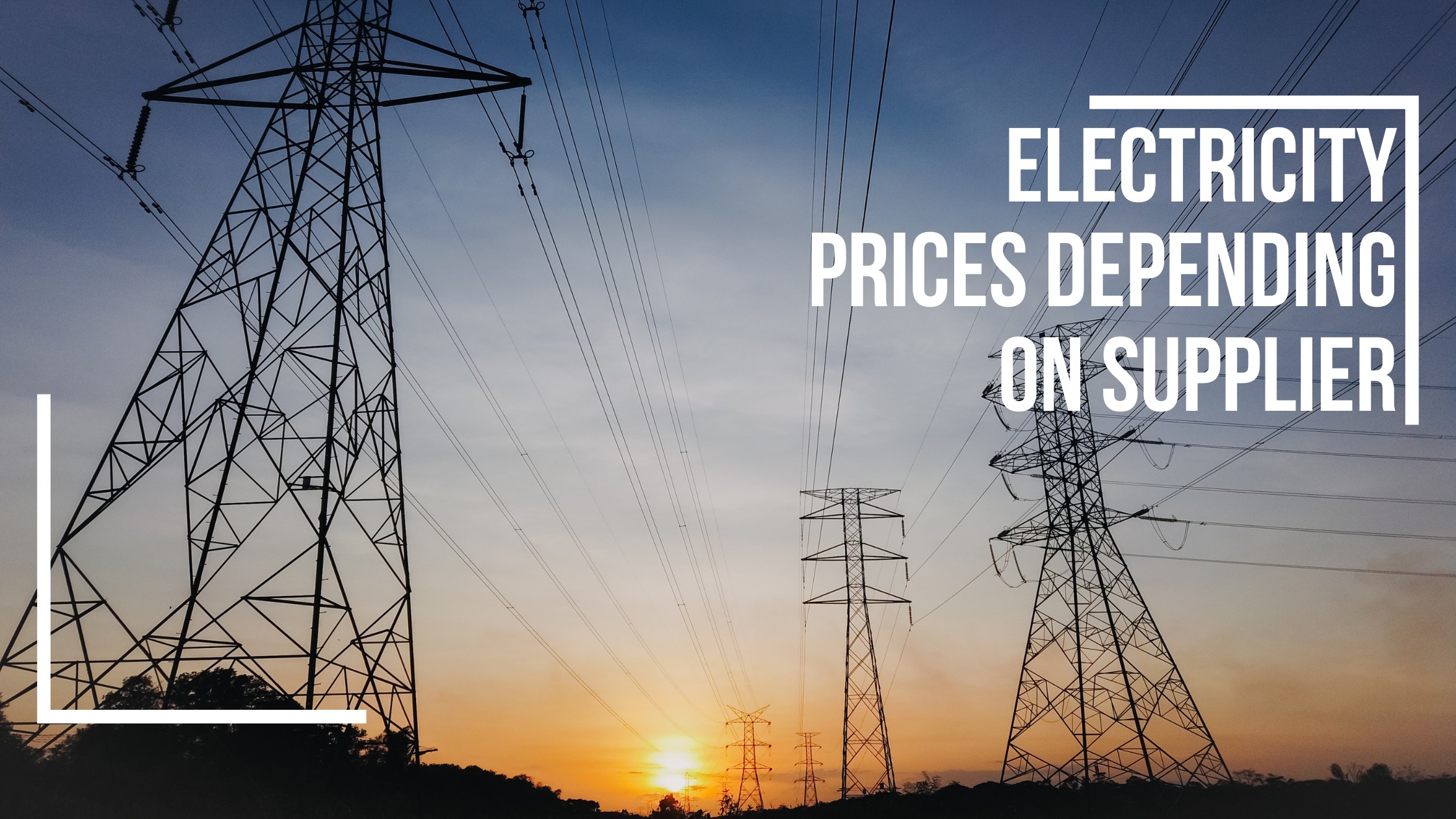 electricity prices depending on supplier sabaj