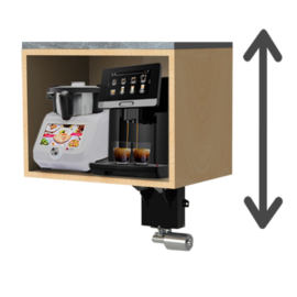 KITLIFT-450 Appliance Lift 450 mm Electric Extendable